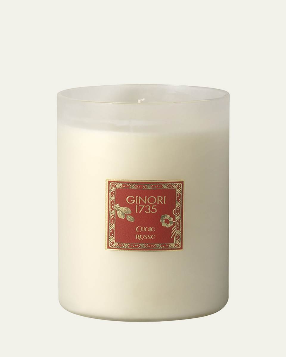 Cuoio Rosso Scented Candle Refill for Candleholder Vase, 39 oz.